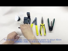 Faser-bestätigte schnelles Verbindungsstück-Feld-schneller Versammlung OPTIKSGS Sc UPC