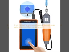 5-Zoll HD-Touchscreen-Monitor-Inspektionswerkzeug für die Reinigung von Glasfaser-Sonden, Endflächen-Detektor