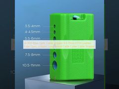 A-3511 Glasfaserkabel-Abisolierer 3,5-11mm FTTH Leder-Glasfaser-Abisolierer Längskabelschneider Kabelabisolierer