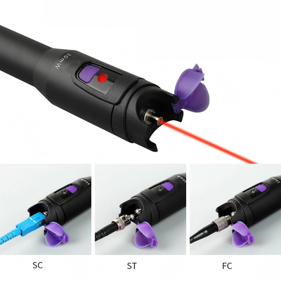 FONGKO Ftth Werkzeug-Kit Visuelle Störung Kabel Laser Lichtstift 10mw 650nm Glasfaser Laser Stift VFL