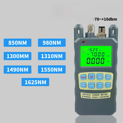 FONGKO 70+10dBm 10mw Glasfaserstromzähler 10km Kabeltester Werkzeug visueller Fehlerlocator All-in-One Glasfaserkabel Tester