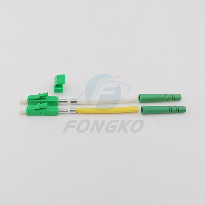 heißes Verkauf Lc/APC Faser-Optikverbindungsstück Faser-Optikstecker-Kit Single Mode Duplexs 2.0mm