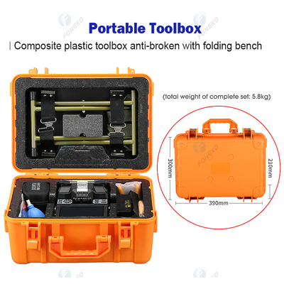 TFT-Farbe-LCD-Anzeigen-Faser-Optikspleißer, FONGKO-Faser-verstärkende Optikmaschine