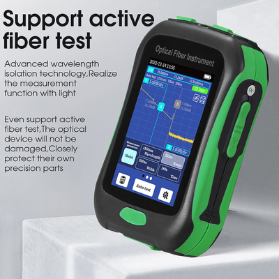 Instrument aus optischen Fasern OTDR aktiver Live Test 1550nm 20dB 80KM OPM VFL OLS LED