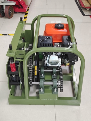 Benzinfaseroptische Kabelziehmaschine für einen Durchmesser von 45 mm