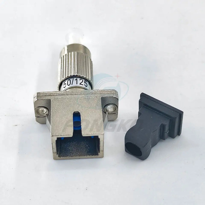 SC-Frauen-zu-FC-Männchen-Hybrid-Faseroptik-Adapter FTTH-Metall-Einzelmodus
