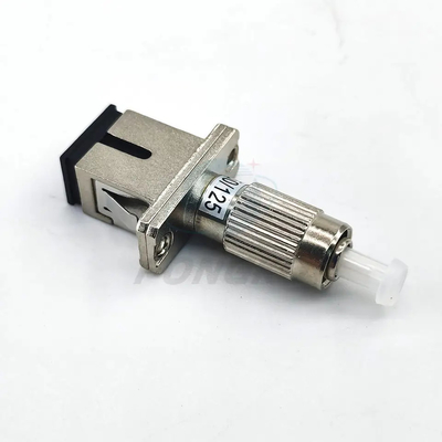 SC-Frauen-zu-FC-Männchen-Hybrid-Faseroptik-Adapter FTTH-Metall-Einzelmodus