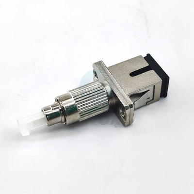 SC-Frauen-zu-FC-Männchen-Hybrid-Faseroptik-Adapter FTTH-Metall-Einzelmodus