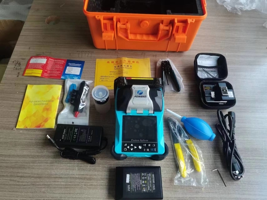 4800 mAh Batteriefaseroptischer Fusionsspalter zur nahtlosen Spaltung von Faserkabeln
