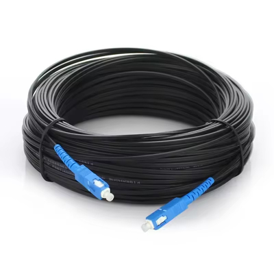 SC UPC APC Glasfaserpatchkabel SM Simplex G652D G657A Optical Drop Kabel