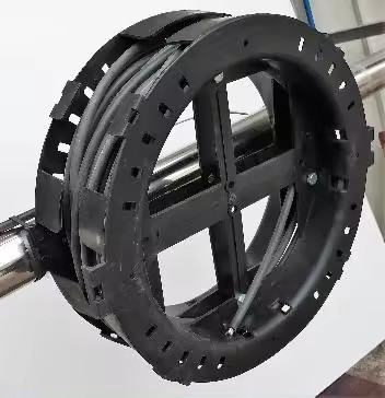 ADSS-Faserkabel-Speicherrolle mit Stand-Plastik-Behälter-Überkopf-Einheit-Faser-Speicherregal