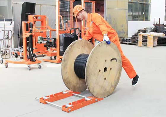 Fiber-Tray-Kabel-Roller-Faser-Auszahlungs-Rack-Optische Kabelhalter-Auszahlungs-Roll-Draht-Tray