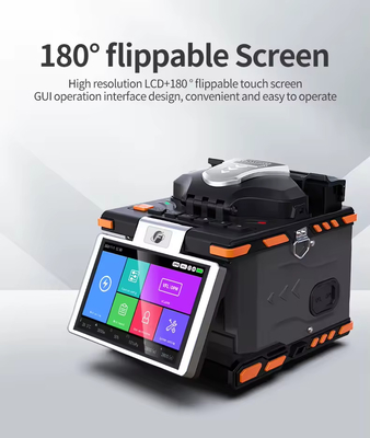 FTTH-Schweißmaschine zur Schweißschweißung mit Glasfaser 6 Motoren