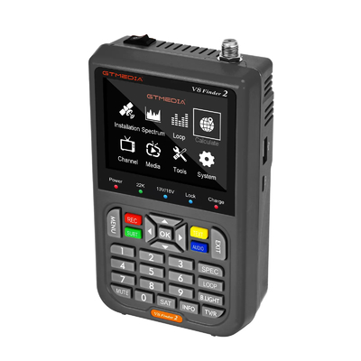 RoHS-zertifiziert GTmedia DVB-S2 Satellitenfinder Handheld 6 Motoren Freesat v8 Signal Tracker