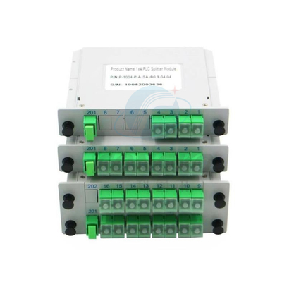 1*8 1*16 1*32 SC APC Fiberoptic PLC Splitter LGX FTTH Optical PLC Splitter