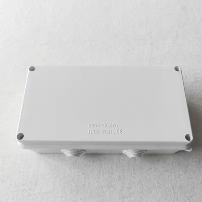 Wetterdichte ABS-Kunststoffweiße IP65-Schnittbox 200*100*70mm für FTTx-Lösungen