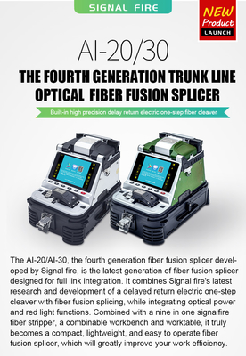 Eingebettete VFL OPM Glasfaserspleißmaschine AI-10A Aktualisierung AI20 AI-30 Glasfaser Fusion Splicer