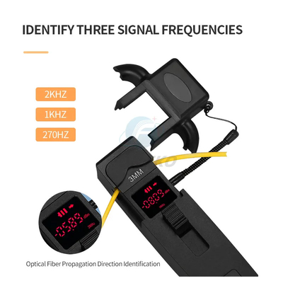 Glasfaser-Tester 10 km Rotlichtquelle Led-Licht All-in-One-Maschine Glasfasersignal-Identifikationsinstrument
