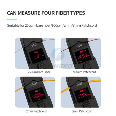 Glasfaser-Tester 10 km Rotlichtquelle Led-Licht All-in-One-Maschine Glasfasersignal-Identifikationsinstrument