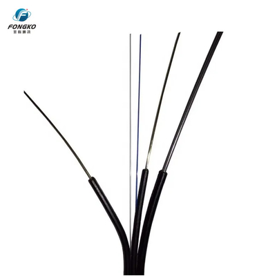 Außen-GJYXFCH 2*5mm FTTH-Roll Drum Fiber Drop Kabel LSZH selbsttragbares Glasfaserkabel