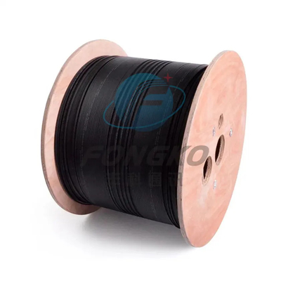 Außen-GJYXFCH 2*5mm FTTH-Roll Drum Fiber Drop Kabel LSZH selbsttragbares Glasfaserkabel