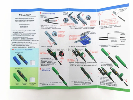 Multimode SC APC Schnellanschluss Schnellanschluss für FTTH Schnellanschluss