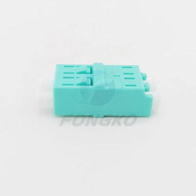 OM3-Kopplung Plastik LC-zu-LC-Duplex-Adapter Glasfaseranschlussadapter