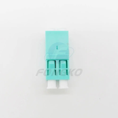 OM3-Kopplung Plastik LC-zu-LC-Duplex-Adapter Glasfaseranschlussadapter