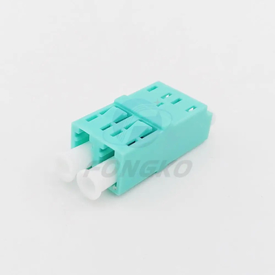 OM3-Kopplung Plastik LC-zu-LC-Duplex-Adapter Glasfaseranschlussadapter