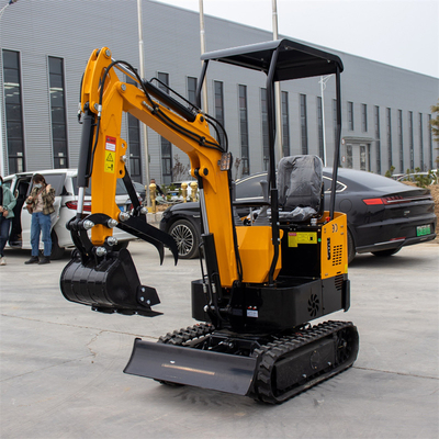 FONGKO Großhandel KOOP EURO5 Motor Kompaktes Minibagger KOOP 192F Motor 1 Tonnen kleiner Bagger
