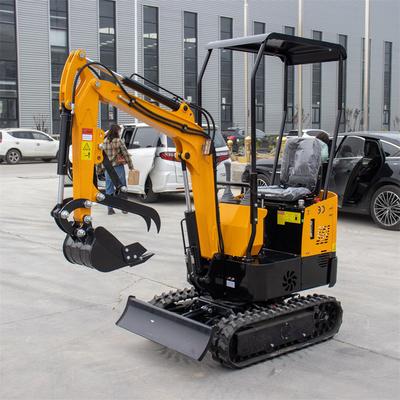 FONGKO Großhandel KOOP EURO5 Motor Kompaktes Minibagger KOOP 192F Motor 1 Tonnen kleiner Bagger