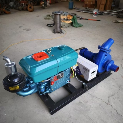 FONGKO NB Typ Horizontale Dieselmotor Fluss Sandsaugpumpe Verschleißfeste Schlammpumpe Sandpumpe