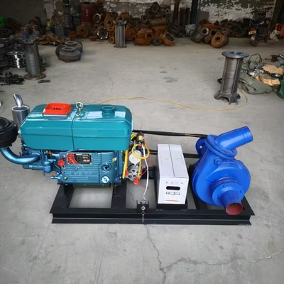 FONGKO NB Typ Horizontale Dieselmotor Fluss Sandsaugpumpe Verschleißfeste Schlammpumpe Sandpumpe