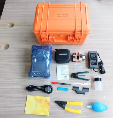 7s Glasfaser-Fusionssplicer-Kit FTTH Schweißsplicer Glasfaser-Fusionssplicer