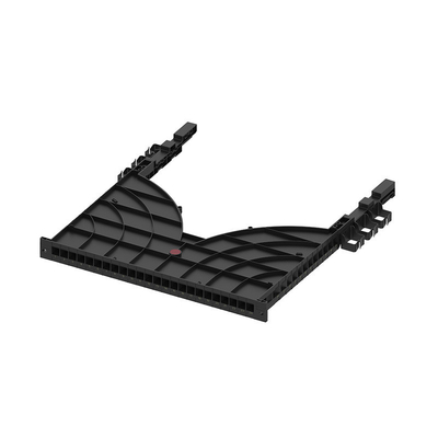 FONGKO-Kanal Typ 19 Zoll 24 Ports Datencenter-Kabelmanagement-Rack Kabelmanager