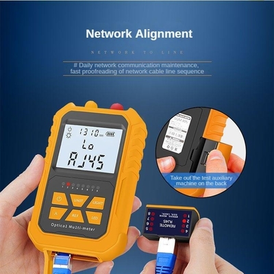 FONGKO OPM VFL All-in-one Leistungsmesser Glasfaser RJ45 Kabeltester Multifunktionsoptischer Leistungsmesser