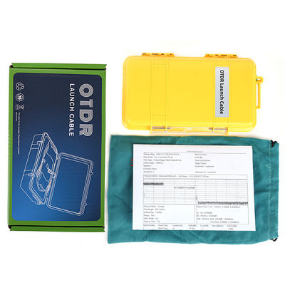 FONGKO SC/APC-SC/APC Glasfaserkabelverlängerungsleitung SM 150M 300M 500M 1KM 2KM OTDR-Test Verlängerungskabel OTDR-Startkabelbox