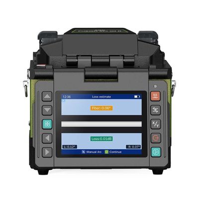 FONGKO EX39 Maschine 4 Motoren Multi-Sprache SM Fasertyp FTTH Anwendungen Optische Ausrüstung Glasfaser-Spleißgerät