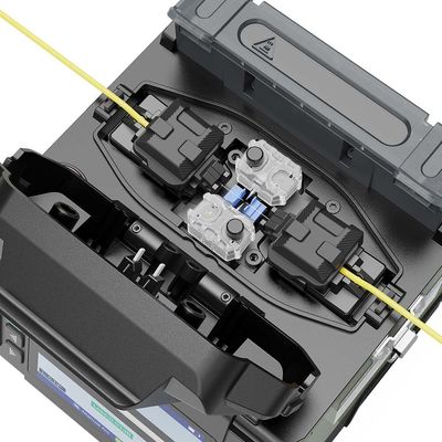 FONGKO EX39 Maschine 4 Motoren Multi-Sprache SM Fasertyp FTTH Anwendungen Optische Ausrüstung Glasfaser-Spleißgerät