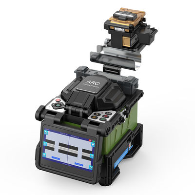 FONGKO Six Motors Core to Core Trunk Optical Fiber Fusion Splicer Vollautomatisches intelligentes FTTH-Glasfaserschweißgerät