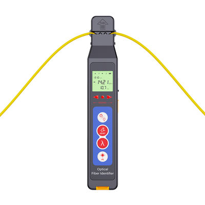 FONGKO KFI-45 Glasfaser-Identifikator FOI-Detektor Kabeltester mit Glasfaser-Visuellem Fehlerlocker VFL und optischem Leistungsmesser