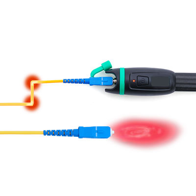 FONGKO KFL-11P VFL Visueller Fehlerortungsgerät Glasfaseroptik Test 10mW 10km Geeignet für LC-Stecker