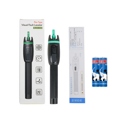 FONGKO KFL-11P VFL Visueller Fehlerortungsgerät Glasfaseroptik Test 10mW 10km Geeignet für LC-Stecker