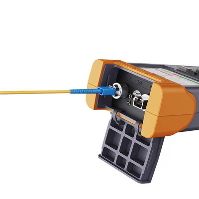 QX55-S 1310/1550 nm Mini-OTDR-Faser-Host 32/30dB Leistungsmesser Lichtquelle Multifunktions-Glasfasertester