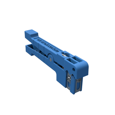 FONGKO Blau 45-163 Koaxkabelstripper FTTH-Faserkabel Jacket Stripper