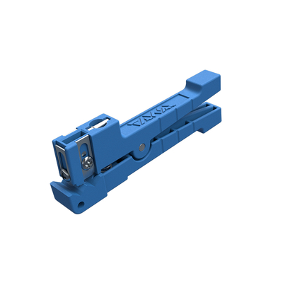 FONGKO Blau 45-163 Koaxkabelstripper FTTH-Faserkabel Jacket Stripper
