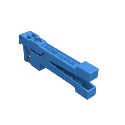 FONGKO Blau 45-163 Koaxkabelstripper FTTH-Faserkabel Jacket Stripper