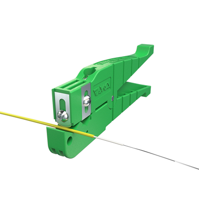 FONGKO 45-164 Koaxialkabel-Abisolierer zum Abisolieren von Drähten, grünes Kabel, Durchmesser 6,4 mm bis 14,3 mm