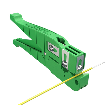 FONGKO 45-164 Koaxial-Abisolierer Grün Kabeldurchmesser 6,4 mm bis 14,3 mm Lösrohr-Abisolierer Koaxialkabel-Abisolierer