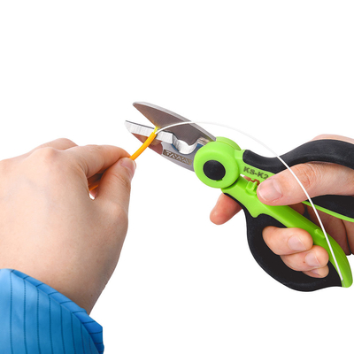FONGKO KS-K2 Kabel Kevlar-Schneider Glasfaserkabel Patchkabel Pigtail Jumper Kabel Isolationsschere Kevlar-Schnitt